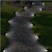 2017 Wholesale Outdoor LED Solar Power Pathway/Stairs Light Colophony Fake Stone Lamp For Garden Decoration IP44 Waterproof