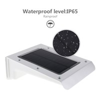 New 2pcs Solar Energy 20 LED Human-Induction Wall Lamp Outdoor Garden Home Lighting Multi - Functional Wall Lamp