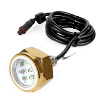 LAGUTE 27W RGB LED Drain Plug Light Boat Underwater Remote Control Diving Fishing Lamp Deck/Marine/Boat Waterproof Color Changin