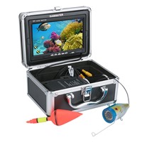 GAMWATER 7&amp;amp;quot; Inch HD 1000tvl Underwater Fishing Video Camera Kit LED Infrared Lamp Lights Video Fish Finder 15M 20M 30M 50M