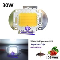30w 400nm-840nm Full spectrum white light Aquarium LED &amp; Aquatic plant light 1X