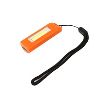 Mini USB LED Keychain COB Light Pocket Flashlight Torch Emergency Portable