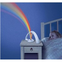 Colorful Rainbow Projector LED Night Light Lamp Amazing Nursery Room Decor Gift For Baby Kid Child Without Battery CE RoHS epist