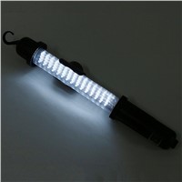 Portable Ultra-bright 60 LEDs 350LM Rechargeable Cordless Work Light Garage Inspection Lamp Torch with Hanging Hook