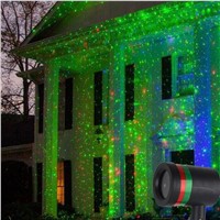 Outdoor Laser Projector Light Waterproof Garden Path Pond Lawn Sky Laser Shower Lamp Christmas Xmas Holiday Spotlight