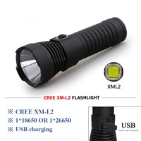 powerful led flashlight xm l2  Lanterna Tactical Torch 26650 battey USB Charger Flash Light waterproof Linterna Hunting Zaklamp