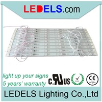 5 years warranty,24V 7.2w 720lm high power led strip for sign box
