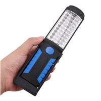 Portable 36+5 LED FlashLight Super Bright Mini Pen Pocket Work Lamp ABS Lights Magnet Torch Chip Battery Power Flash Light