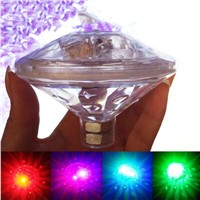 Colorful LED Underwater Floating bulb Light Water Lamp Baby Bath Tub Toy Swimming Pool Garden Party Disco SPA Tub Festival Decor