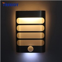Rechargeable Night Light with Motion Sensor LED Wireless Wall Lamp Night Auto On/Off for Kid Hallway Pathway Staircase 18650