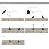 Cree Led Floor Decking Lights 12v 24v 1w 3w Led Underground Lighting Ip67 Waterproof Buried Lamps Spot Encastrable Sol Outside