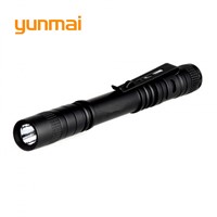 yunmai Waterproof Cree Q5 LED Flashlight High Power Penlight 2000LM Mini Spot aaa Lamp Portable Work Camping Equipment Torch