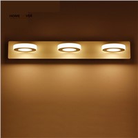 Modern LED front mirror light bathroom makeup wall lamps led vanity toilet wall mounted sconces lighting fixture