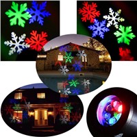 IP65 Waterproof Christmas Laser Projector Lamp Snowflake LED Xmas/New Year Party Projector Light Outdoor Garden Lamp Projection