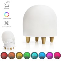 Portable Mini LED Table Light Rechargeable Cute Lamp Home Decoration For Children Bedroom Living Room --M25