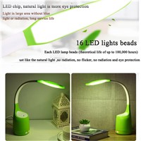 LAIDEYI Eyes-Protect LED Desk Lamps USB Humidifier Night Lights Bedroom Bedside Decoration Reading Led Lamp Office Lamp