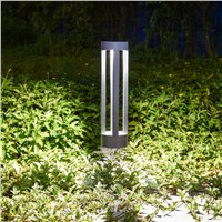 Jiawen Simple modern outdoor waterproof lawn lamp, LED aluminum garden lights, garden grass lamp AC 85-265V