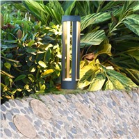 Jiawen 10pcs/lot Simple modern outdoor waterproof lawn lamp, LED aluminum garden lights, garden grass lamp AC 85-265V