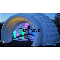 Inflatable igloo tent Inflatable event tents Portable Inflatable Marquee Tents with LED Lights toys Inflatable Dome Party Tent