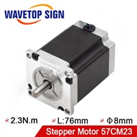 Leadshine Nema 23 2Phase Stepper Motor 57CM23 Holding Torque 2.3N. M Current 5A Positioning Torque 68mN. m