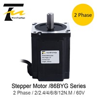 NEMA34 86BYG Series Stepper Motor Step Angle 1.8 4A 6N. M Torque Stepper Motor