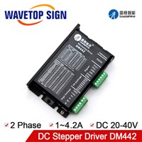 WaveTopSign Leadshine 2 Phase Stepper Motor Driver DM442 Voltage 20~40VDC Current 1.0~4.2A