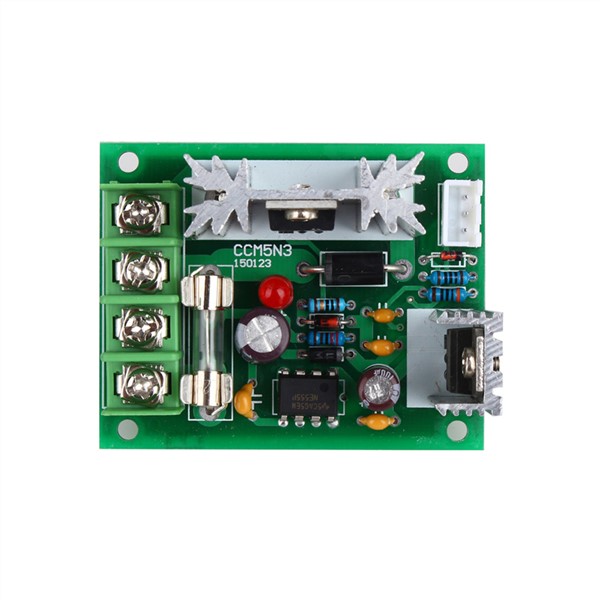 DC PWM DC Motor Speed Controller 10V-30V CCM5 Pulse Width Motor Speed Regulator 120W Universal Controller Switch with Fuse
