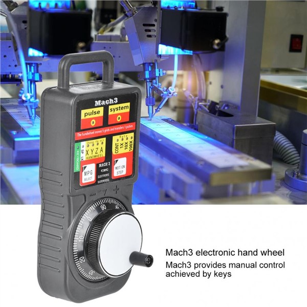 Electronic Handwheel CNC MACH3 USB Industrial Electronic Handwheel 4Axis Manual Control Pulse Generator