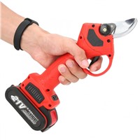 21V Electric Cordless Pruner Branch Cutter Lithium Battery Tijeras Tree Branches Pruning Hand Tools Secateurs EU Plug 110~240V