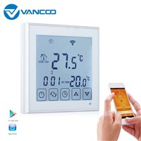 Vancoo WiFi Thermoregulator Floor Heating Thermostat Electric Room Warm Temperature Controller Dual Sensor Probes