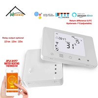 200-240VAC Warm Floor Heating Weekly Programmable Thermostat WiFi&amp;amp;RF Wireless for Wireless Radio Frequency