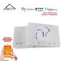 HESSWAY TUYA WiFi &amp;amp; RF Wireless Room Gas Boiler Thermostat for Dry Contact/Passive Contact 5A