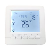 WiFi APP Control HY02B05 90-240V 16A 3A Temperature Controller Room Thermostat for Electric Or Water Heating System