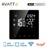 AVATTO WiFi Smart Thermostat, Electric Floor Heating Water/Gas Boiler Temperature Remote Controller with Tuya APP Termostato WiFi
