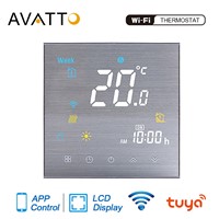 AVATTO Tuya WiFi Smart Thermostat Temperature Controller for Water/Electric Floor Heating/Gas Boiler Work with Alexa Google Home
