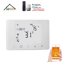 433mhz Digital Wireless WiFi Thermostat Room Temperature for Boilier Infrared Heating &amp;amp; Hot Water
