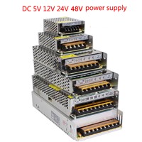 Vusum Lighting Transformer AC110V-220V to DC 5V 12V 24V 48V Power Supply Adapter 2A 5A 10A 15A 20A 30A LED Strip Switch Driver