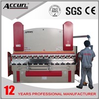 hydraulic aluminum metal bending machine , manual sheet metal bending machine 300T/3200