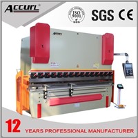 Accurl Brand aluminum sheet hydraulic bender with CNC controller