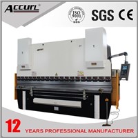 Accurl Brand aluminum sheet hydraulic bender with CNC controller system