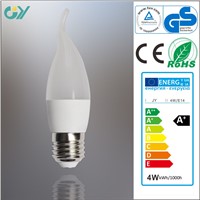 E27 Led candle lamp with CE/TUV/RoHS Certification
