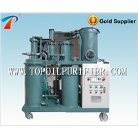 Lubricating oil vacuum purifier machine with no secondary pollution,NAS 5 oil purification