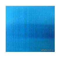 14711 Blue Diamond Ti-coating Colored Satin Finish Decorative Stainless Steel Plate