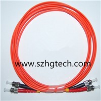 MM Duplex ST Fiber Optic Patch Cord
