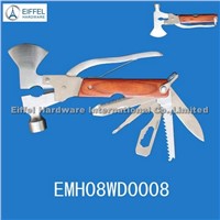 High quality multi Axe with wood handle (EMH08WD0008)