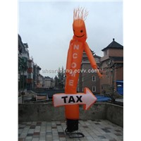 Advertising inflatable sky dancer air tube man