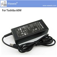 Waweis 100% Original Laptop Adapter for Toshiba 15V 4A 15V 4A AC Power Adapter EU/UK/US/AU Plug
