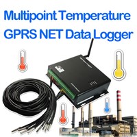 Multipoint Temperature GPRS Ethernet Data Recorder