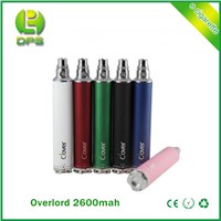 rechargeable electronic cigarette 2600mah ego twist battery