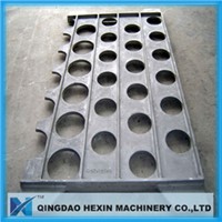 Tube sheet/support by sand casting/heat-resistant high alloy casting for petrochemical furnace parts